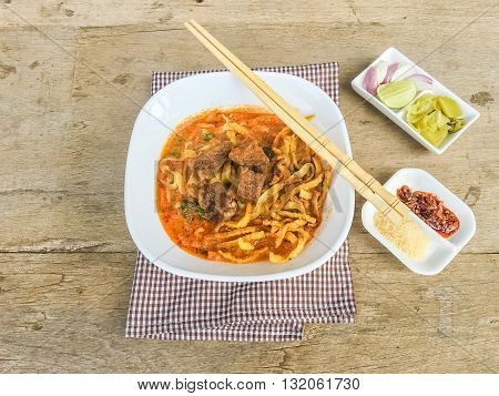 Noodle Curry Soup