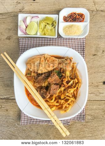 Noodle Curry Soup