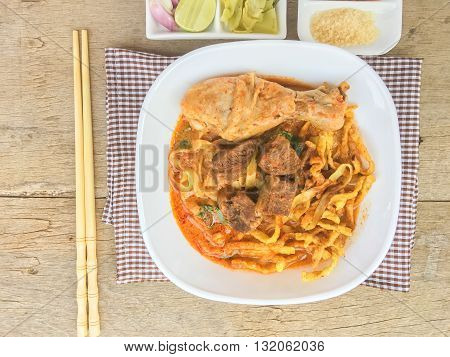 Noodle Curry Soup