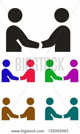 Handshake Icon handshake people two people business