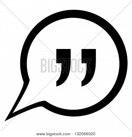 Quote icon vector stock market data quote