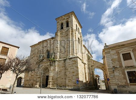 Church of San Pedro and San Ildefonso in Plaza de Fray Diego de Deza Zamora Spain