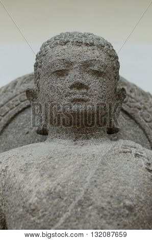 Head of The Amitabha Statue 8th - 10th century