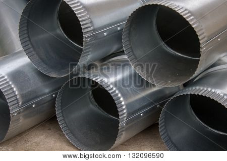 galvanized sheet metal pipe for drainage Zinc drain pipe