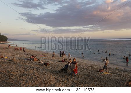 Saint Gilles Beach, La Reunion Island, France