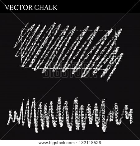 Vector Chalk Lines