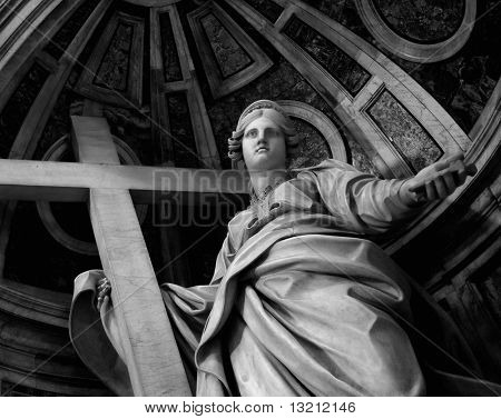 Statue in St.-Peter-Basilika (Vatikan)