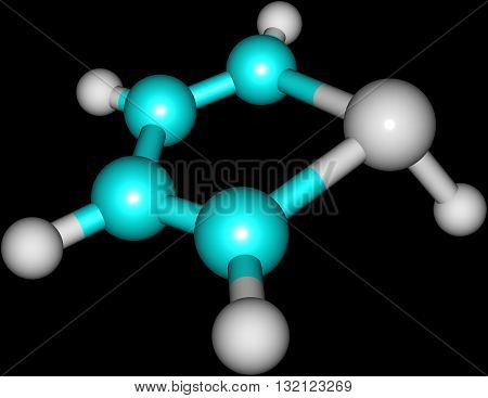 Arsole also called arsenole or arsacyclopentadiene is an organoarsenic compound with the formula C4H4AsH. 3d illustration