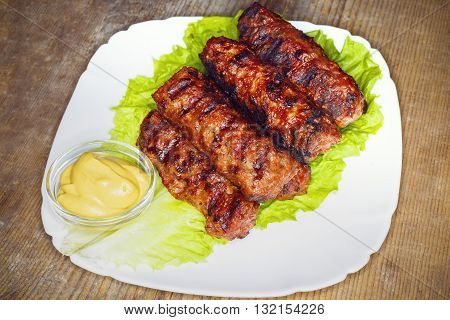 Traditional food Meat Balls 