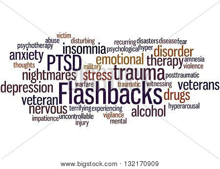 Flashbacks, Word Cloud Concept