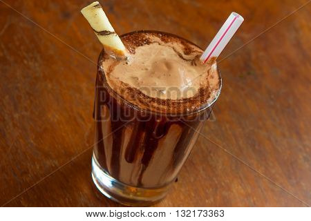 Chocolate Milkshake Dessert