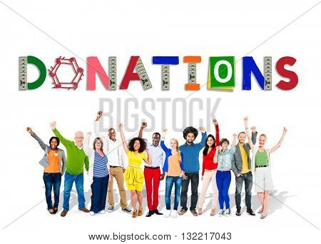 Donate Give Charity Help Contribute Concept