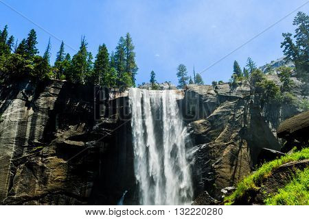 Vernal Falls, Yosemite National Park, California, Usa