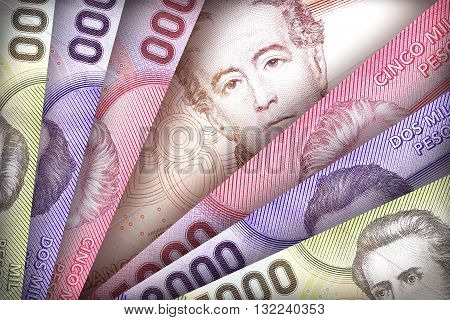 Chilean Peso Background
