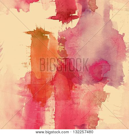 Watercolor Spots Seamless Pattern