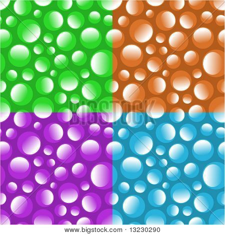 Seamless pattern with abstract elements.