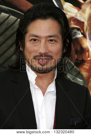 Hiroyuki Sanada at the Los Angeles premiere of 'Rush Hour 3' held at the Grauman's Chinese Theater in Hollywood, USA on July 30, 2007.