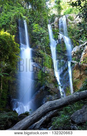 Mok (Morg) Fa Waterfall Doi Suthep-Pui National Park Mae Malai-Pai Rd Chiang Mai Thailand