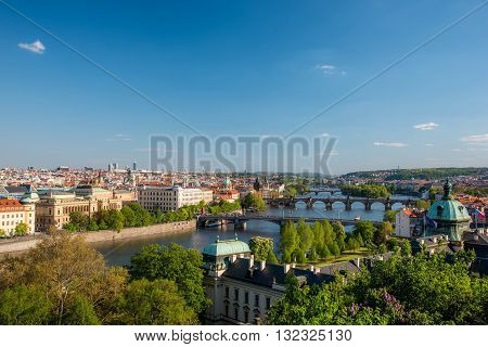 View from Letna Park - Czech Republic
