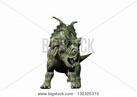 3d illustration of achelosaurus isolated on white background