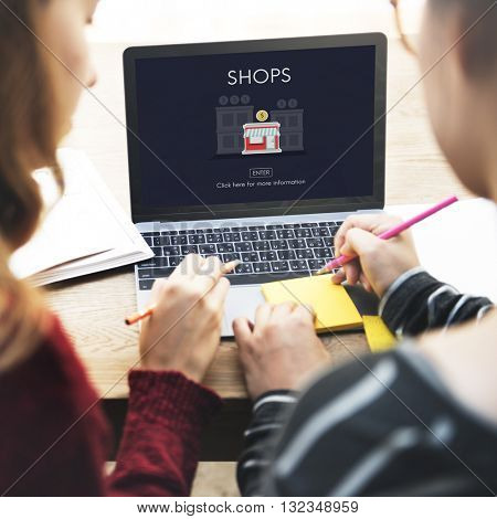 Stores Shops Business Opportunity Investment Concept