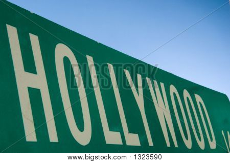 Hollywood Street tecken