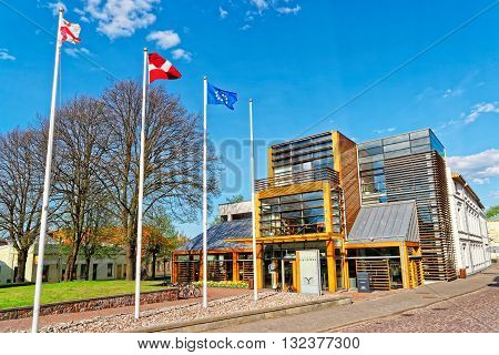 Ventspils Library In Ventspils In Latvia