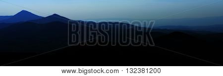 Nice Ceske Stredohori mountains in spring time
