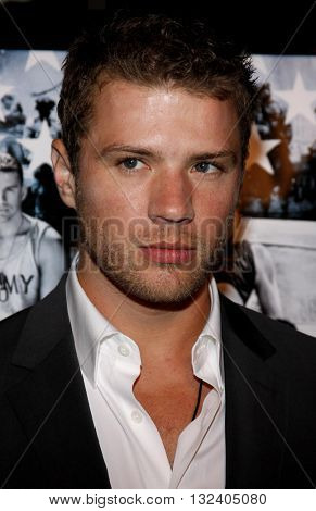 Ryan Phillippe at the Los Angeles premiere of 'STOP-LOSS' held at the DGA Theater in Hollywood, USA on March 17, 2008.