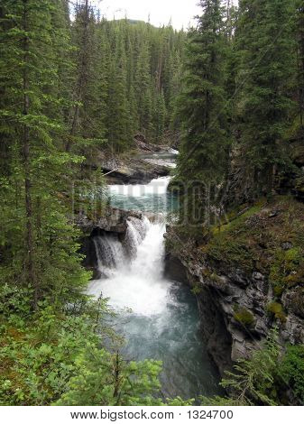 Johnston Canyon Falls