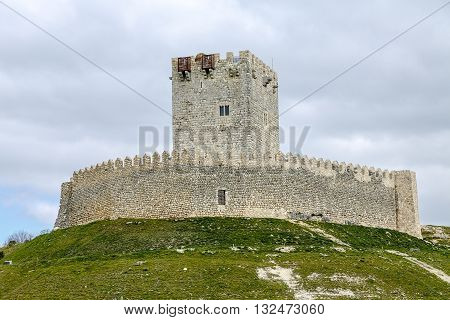 Tiedra castle Valladolid Castilla y Leon Spain