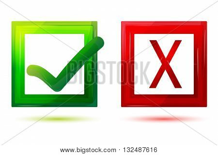 Yes & No Sign