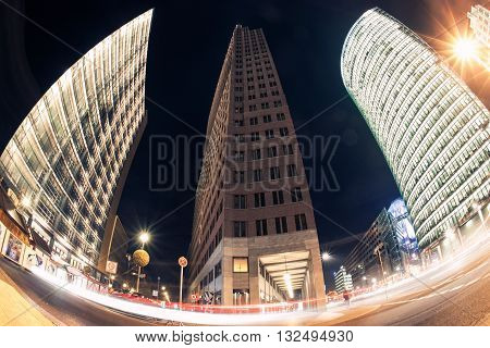 potsdamer platz; main urban square of german capital