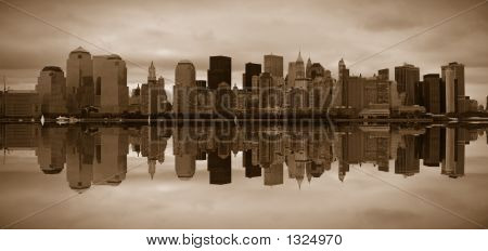 Panoramica di Manhattan