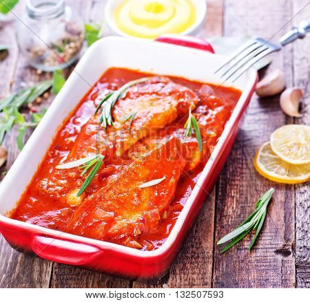 Fish With Sauce