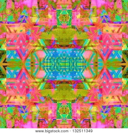 abstract motley vivid spotted background with a David stars