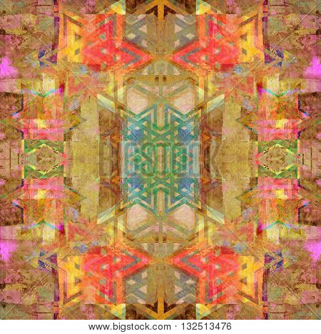 abstract motley vivid spotted background with a David stars