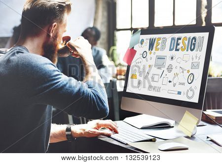 Web Design Technology Browsing Programming Concept