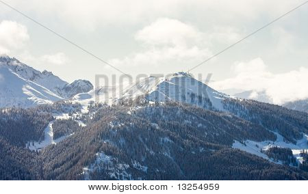 Ski resort Madonna di Campiglio. Italy