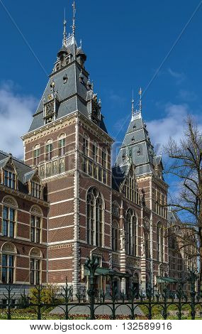 The Rijksmuseum (Imperial Museum) is a Dutch national museum dedicated to arts and history in Amsterdam.