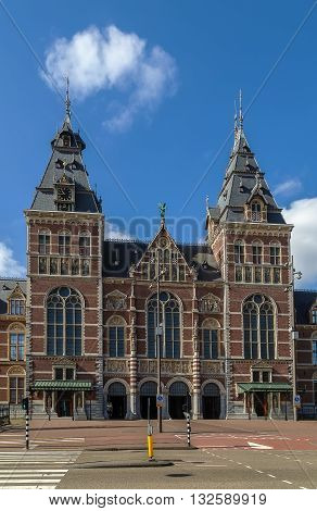 The Rijksmuseum (Imperial Museum) is a Dutch national museum dedicated to arts and history in Amsterdam.