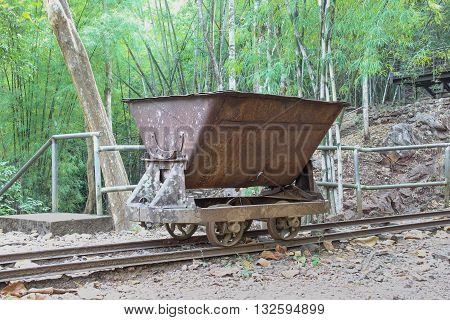 Trolley Used In The Construction Of Railways World War Ii