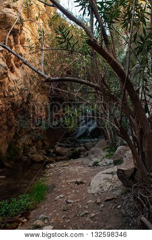 Entrence In Avakas Canyon