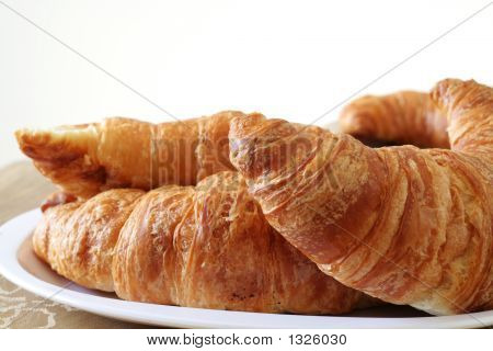 Croissant frukost