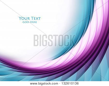 Bright vector background. Wavy lines, elements for design. Vector elements for presentations, brochures, annual reports. Eps10