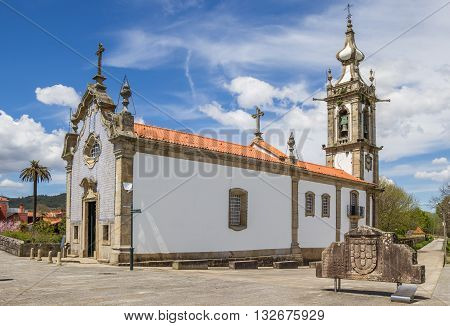 Santo Antonio Da Torre Velha Church In Ponte De Lima
