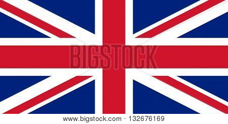 Official United Kingdom vector flag