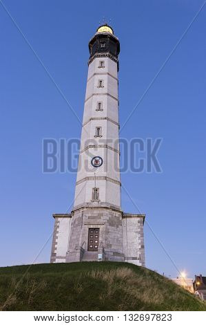 Calais Lighthouse located in the streets of Calais in France