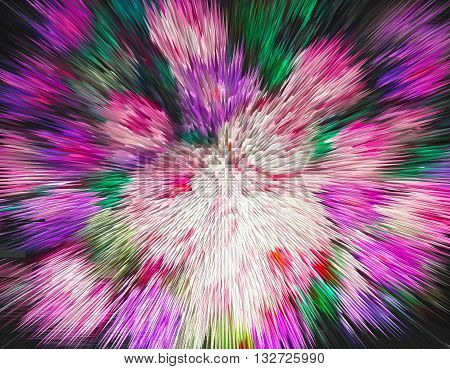 Color Texture Background, Abstract ,color Extrusion  Blocks And Pyramids,  Abstract Colorful 3D Extr