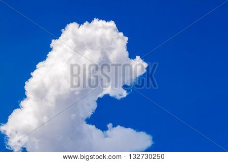 white clouds on blue skynatural sky composition for background